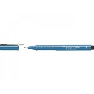 Cienkopis Faber-Castell Ecco Pigment, 0.7mm, niebieski